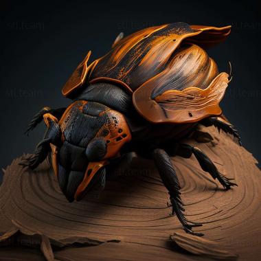 3D model Nicrophorus herscheli (STL)